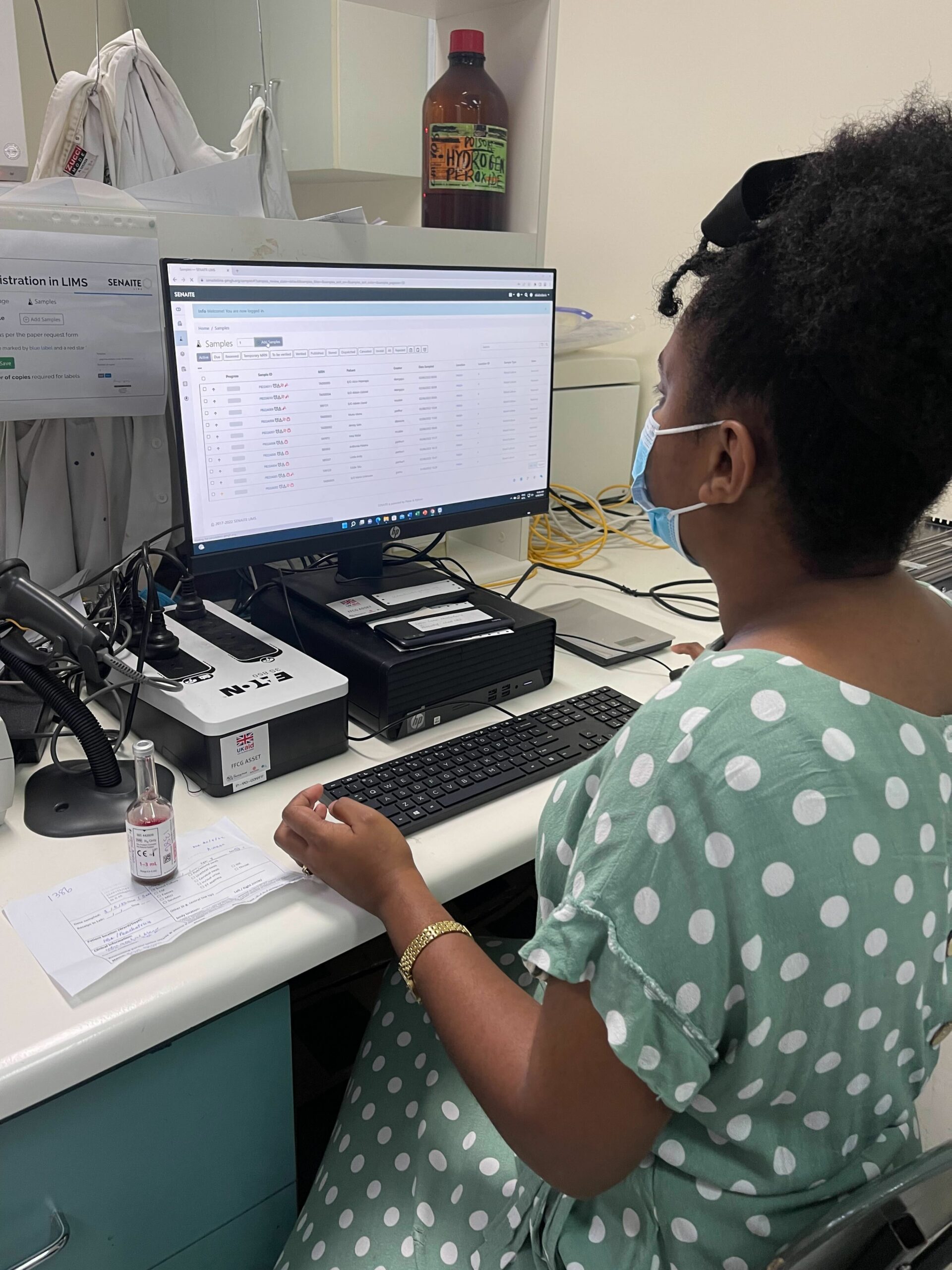 Sample Analyses · SENAITE